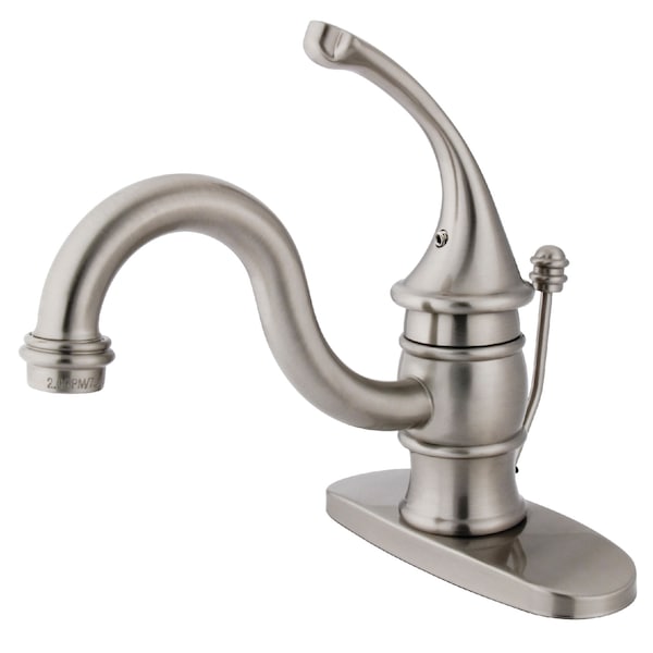 4" Centerset Bathroom Faucet, Brushed Nickel